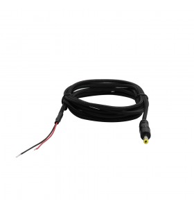 dc4.0*1.7mm male to open pvc cable Cover with braided thread led cable